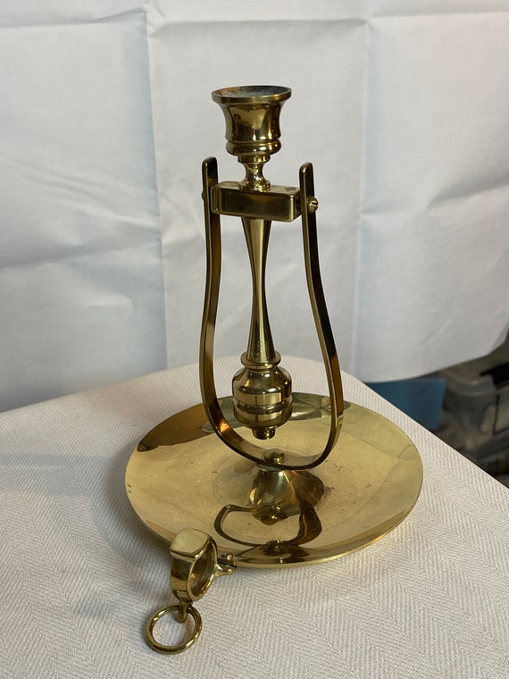 A Beautiful Candlestick From Sweden That Can Be Placed Both 