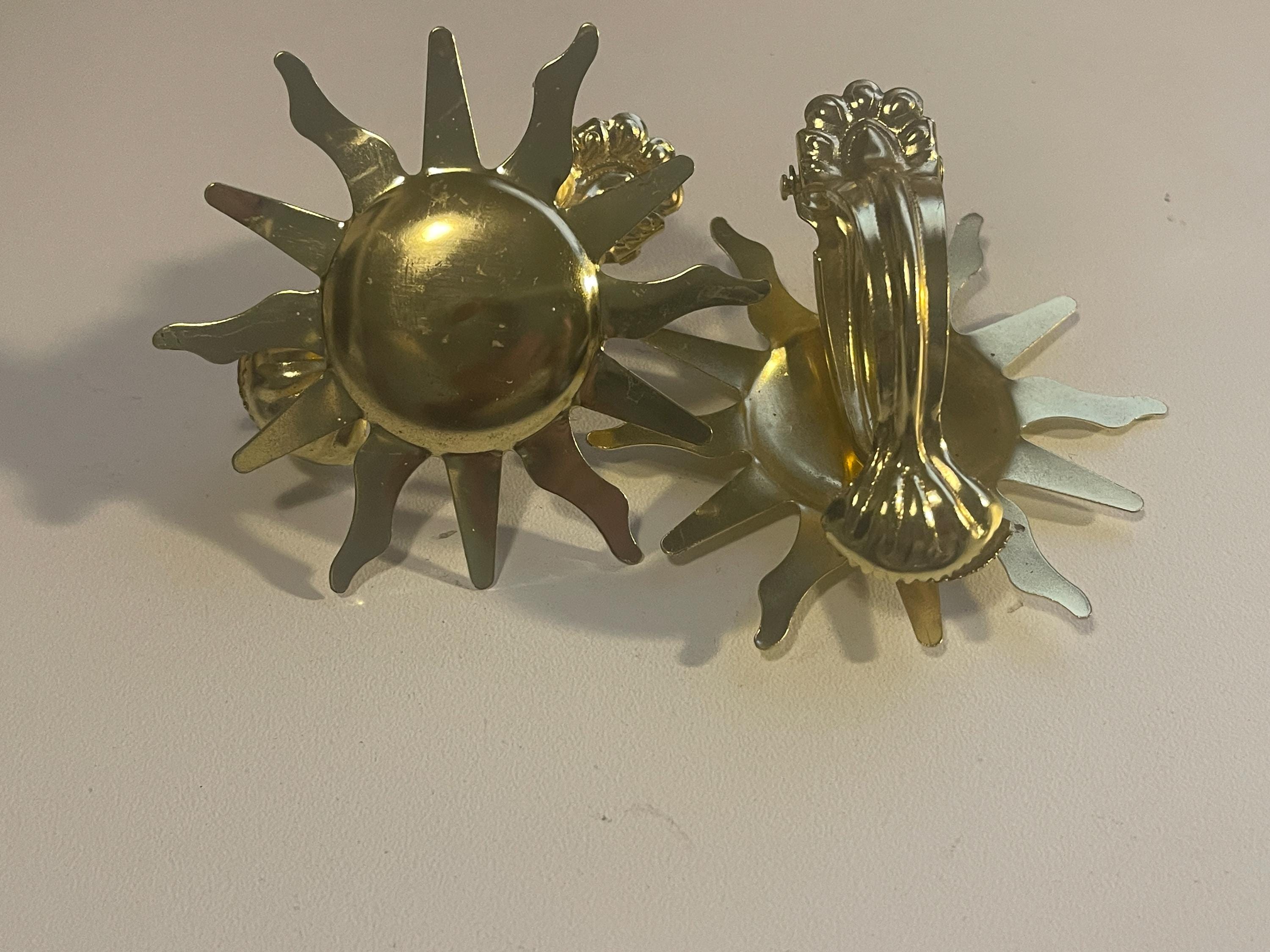 Beautiful vintage curtain clips for eg a café curtain / 2pcs