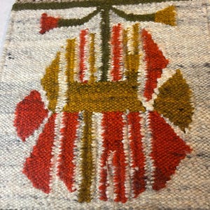 Wall decor  Wall hanging Tapestry - Table decor - Rug - Kilim - Polish - Retro