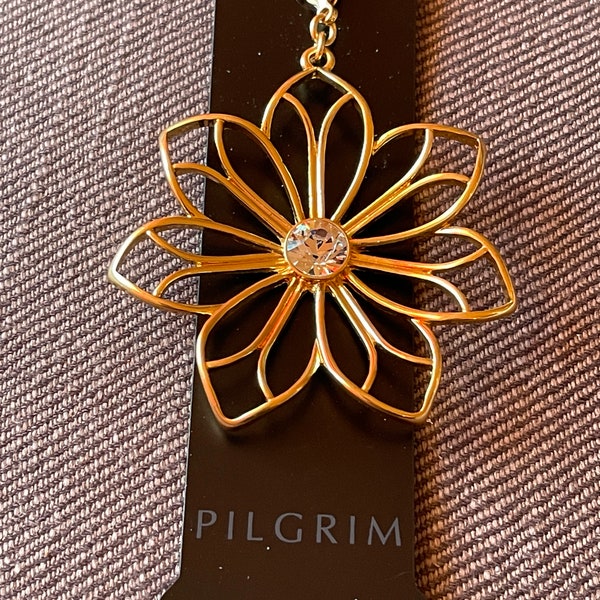 Pendant with carabiner from Pilgrim Danish design