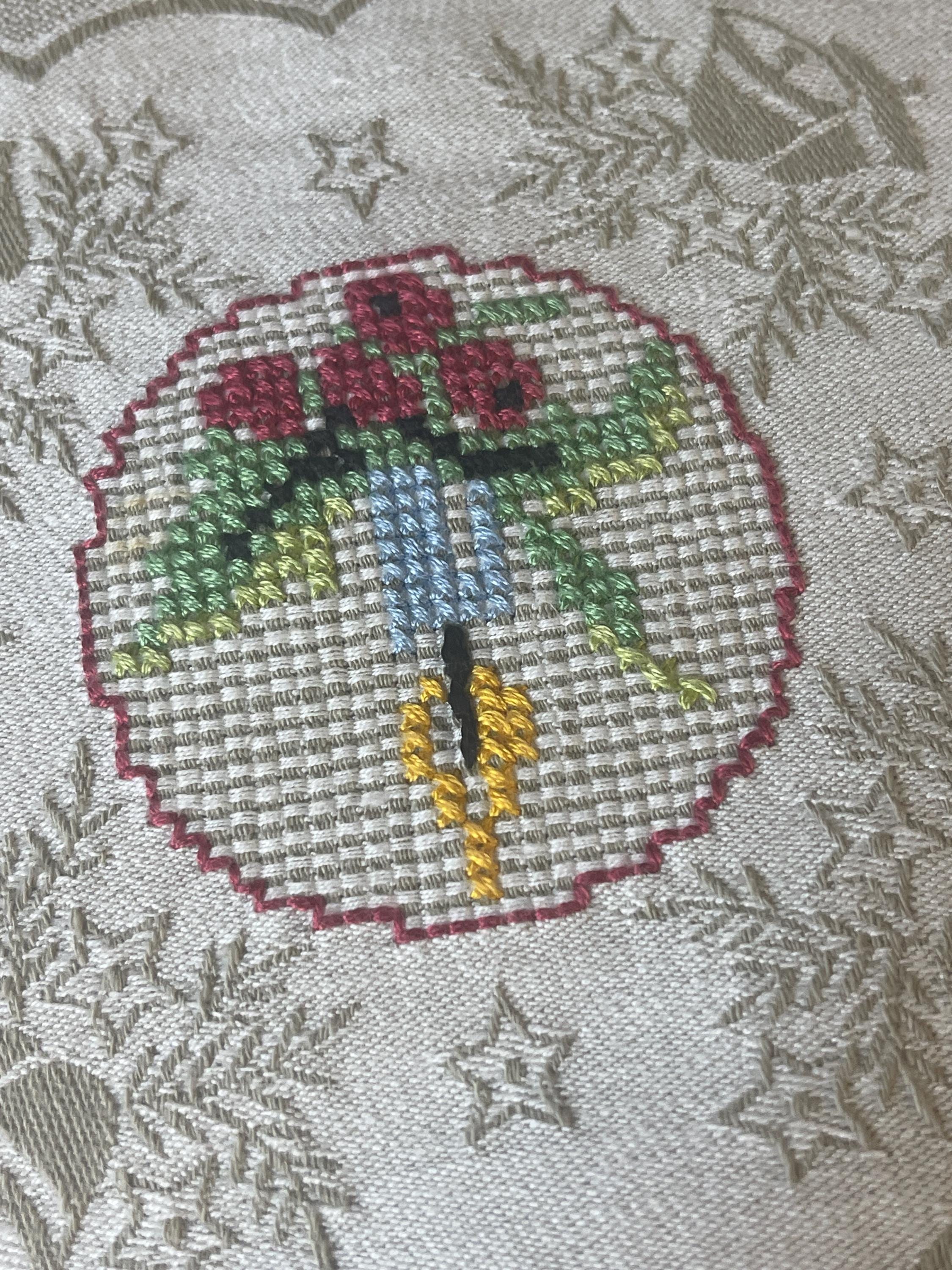 Cute Hand Embroidered Vintage Cloth, From Sweden - Etsy