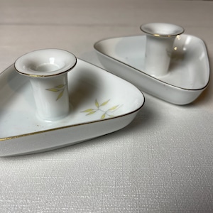 Candlesticks from Bing & Gröndahl porcelain
