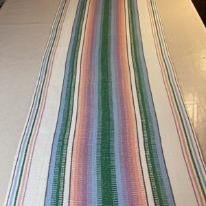 Very Beautiful Swedish hand-woven table runner