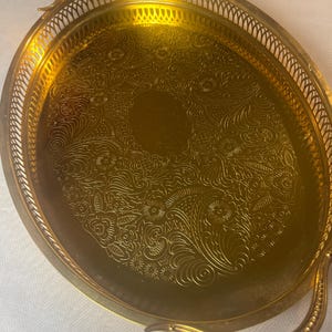 Scandia Gold Tray - Etsy