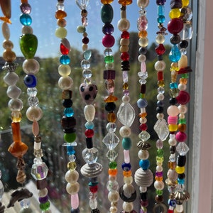 Bohemian strands of beads to make eg curtains gemstones glass sun catcher. Choose how many strands you want under options appr:50cm/20&quot; long