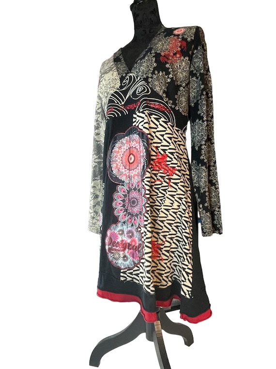 Desigual Day dress, Women's, Size: XL, Black