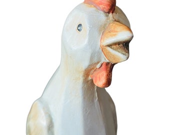 Hahn oder Huhn aus Keramik Schön für Ostern