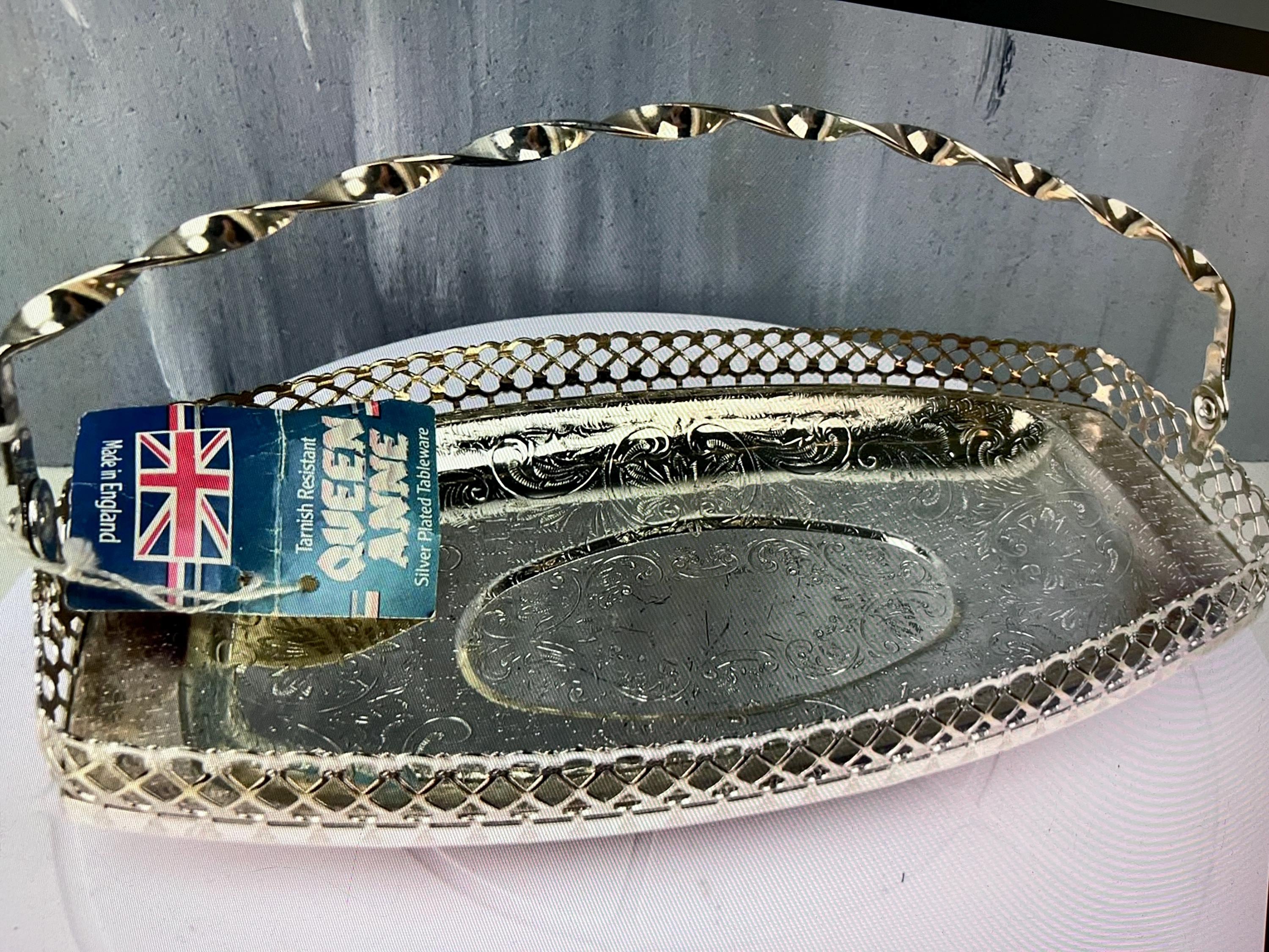 Serving Dish From Queen Anne, Silver Plated. Unused - Etsy