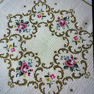 Fine hand-embroidered cloth