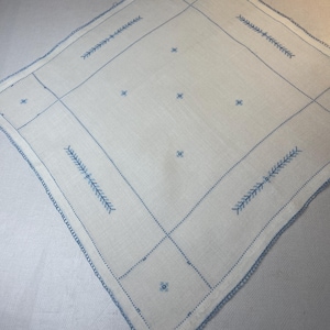 Cute hand-embroidered tablecloth  Embroidered tablecloth, from Sweden