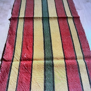 Very Beautiful Swedish hand-woven table runner