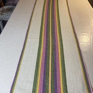 Very Beautiful Swedish hand-woven table runner