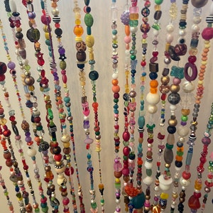30  pcs   of Bohemian strands of beads to make eg curtains gemstones glass sun catcher.   175 cm/ 68,89&quot;