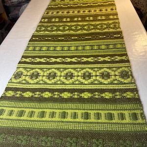 Swedish Vintage hand-woven Table Runner