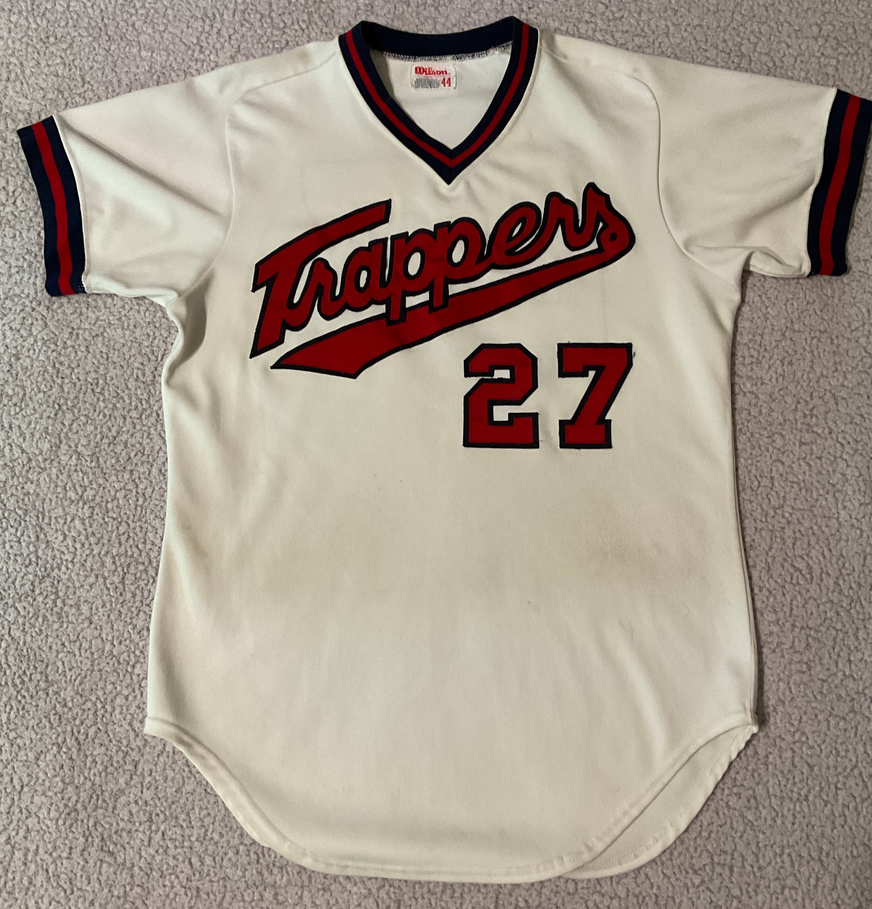 Edmonton Trappers Authentic Milb Wilson AAA Minor League -  UK