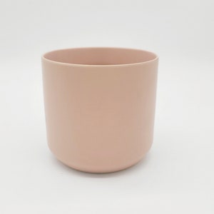 Dusty Pink Ceramic Planter Pot • Cute Planter Flower Pot • Modern Indoor Plant Pot • Pot for Plants • Gifts for Her • Girls Bedroom Decor