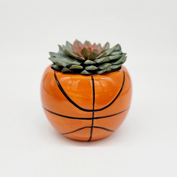 Flower Pot Basketball Etsy
