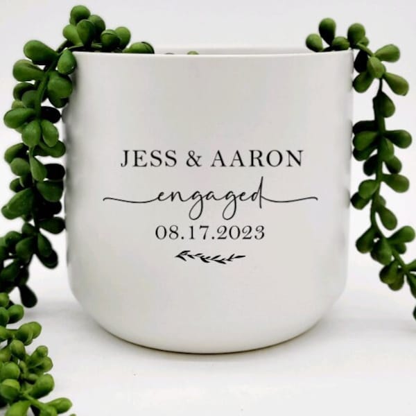 Personalized Engagement Gift for Couple • Custom Wedding Gift for Bridal Shower • Gift for Bride to Be • Housewarming Gift for Best Friend