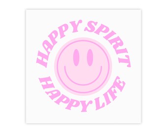 Smile Face Post-it® Note Pads, Happy Spirit Happy Life Note Pads