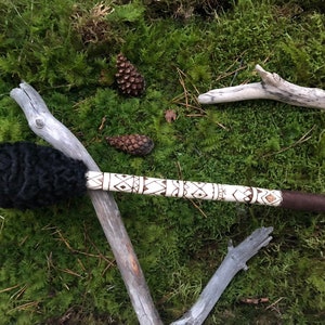 Shaman Drum Beater, Mantra, Ritual Tool