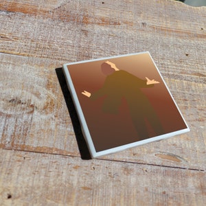 The Shawshank Redemption Movie Coaster with Original Minimalist Artwork | Ceramic Tile with a High Gloss Finish & Cork Backer