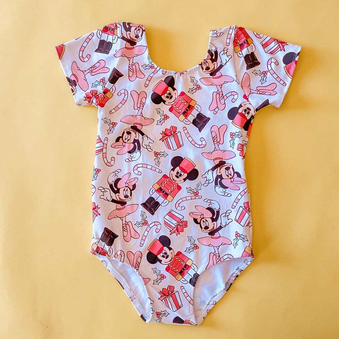 Mickey Nutcracker Leotard Girl Gymnastics Outfit Girls Etsy