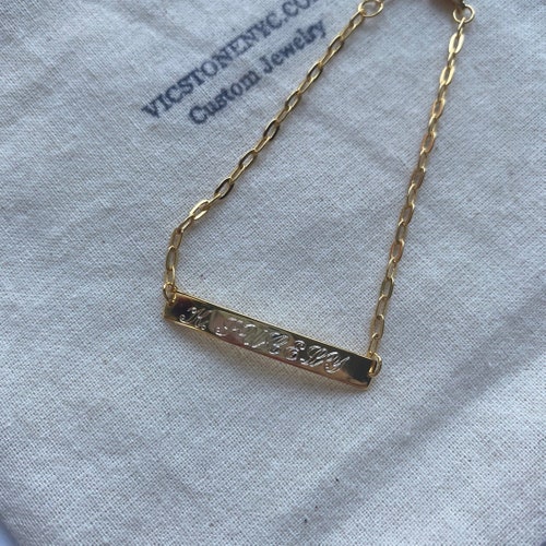 Name Engraving Bracelet / gold name bracelets / 14k gold bracelets shops / custom jewelry / Name engraving bracelet /Customized Bracelet