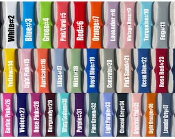 Blank Silicone/Rubber Replacement Watch Band/ Strap for Smart Watches| Total of 46 colors| *Read Item description for more information*