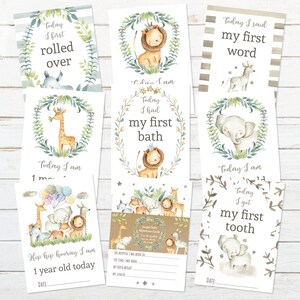 Etsy milestone best sale cards