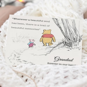 Carte commémorative personnalisée - À la mémoire d'une mère, d'un père, d'une grand-mère et d'un grand-père - Carte commémorative pour la perte d'un être cher GG114 image 8