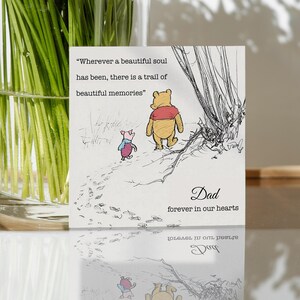 Carte commémorative personnalisée - À la mémoire d'une mère, d'un père, d'une grand-mère et d'un grand-père - Carte commémorative pour la perte d'un être cher GG114 image 9