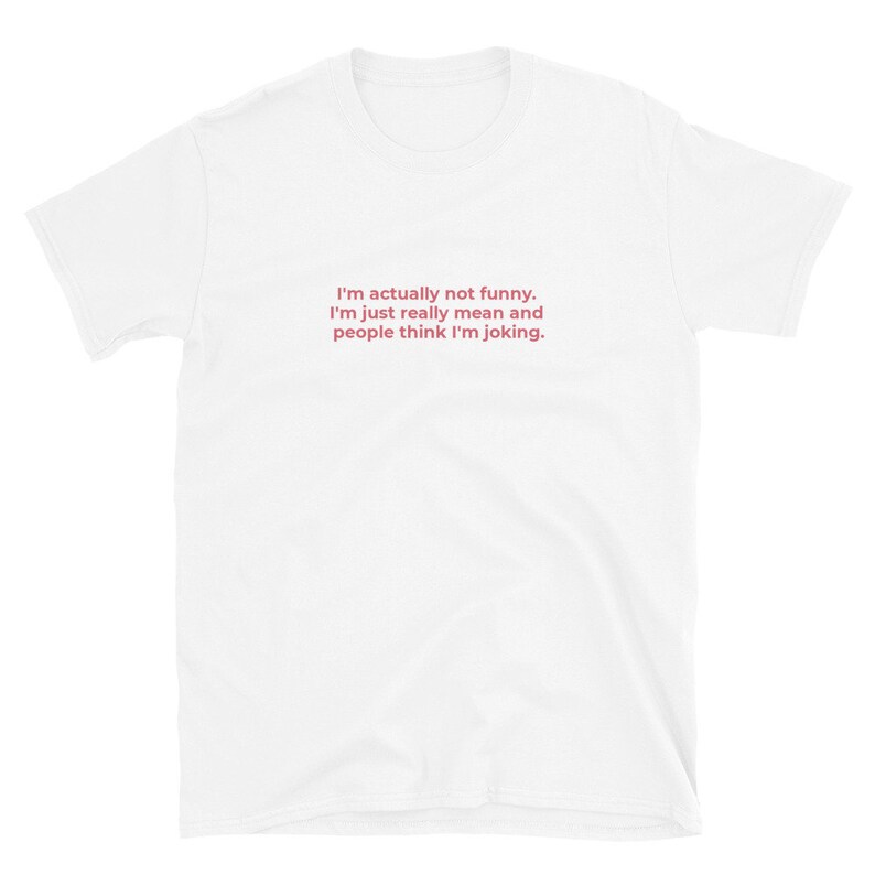 I m Actually Not Funny I m Just Really Mean And People Etsy