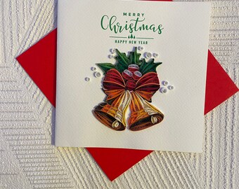 Jingle Bells - Quilling card