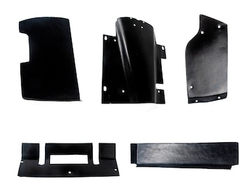 NEW Interior KIT BMW E10 / 2002 / 1602 / 1802 Under dash / kick panel 51451826393 + 51451825796 + 51451825862 + 51451826394 + 51451825795