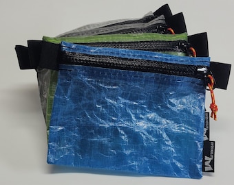 Dyneema Trail Wallet - Ultralight Minimalist Hiking - Solid Colors