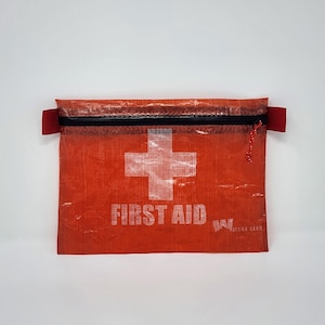 New! First Aid Dyneema And Dtrs75 Ultralight Flat Zipper Pouches