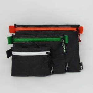 New! Ultra 200 (woven Dyneema) Ultralight Flat Zipper Pouch