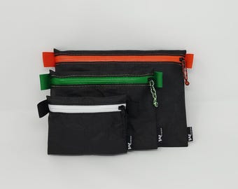 New! Ultra 200 (woven Dyneema) Ultralight Flat Zipper Pouch