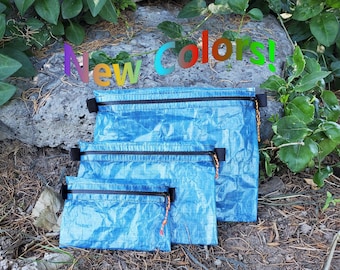 Dyneema (Dcf) Ultralight Flat Zipper Pouch - New Colors!