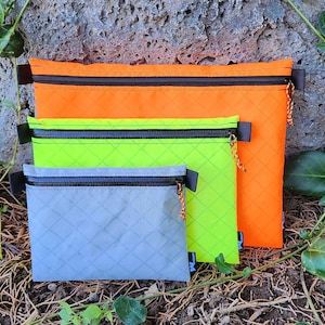 Flat Zipper Pouch made from ECOPAK EPX200 and EPLX200