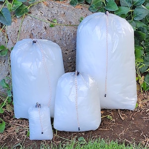 Ultraleichter, flacher Stoffsack aus Dyneema