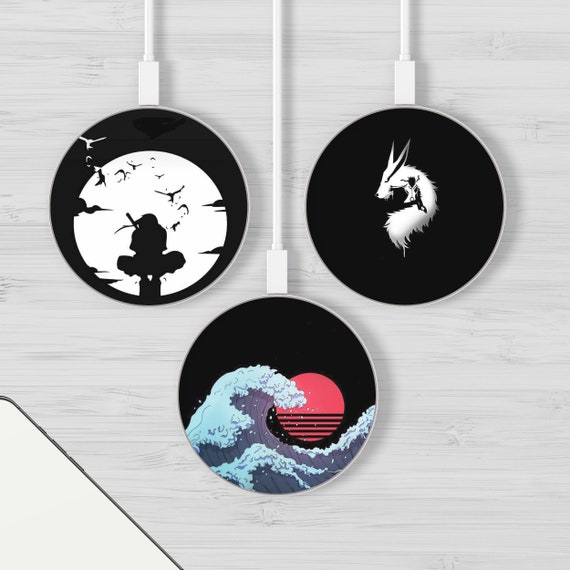 Buy Kawaii Moon Cat Neon Luna Wireless Charger Japanese Anime Online in  India  Etsy