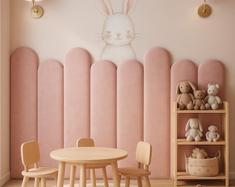 Wall headboard upholstered panels, large selection of colors and sizes, Wall Panel, Bedroom Decoration, Wall Decor