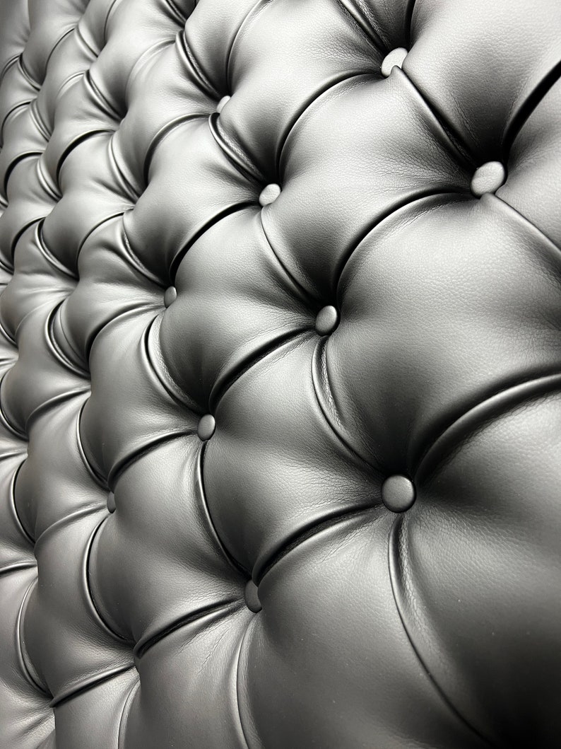 Chesterfield Upholstered Panel Headboard Quilted Capitone Soft Panels