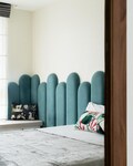 Wall headboard upholstered fence panels, large selection of colors and sizes, Wall Panel, Bedroom Decoration, Wall Decor