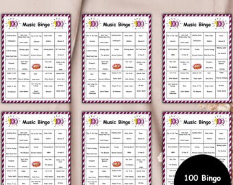 Muziekbingospel | Afdrukbare feestijsbreker (pdf)