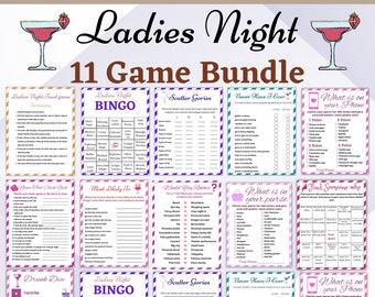 Lot de jeux Ladies Night, Feud, Scattergories, Never Have I Ever (téléchargement numérique)