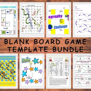 35 Printable Board Game Templates , game board template ,Editable Board Game Template. Custom DIY gameboard templates for printable games