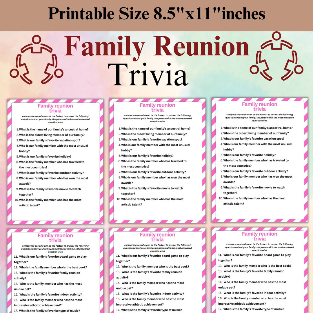 Family Reunion Trivia Game Printable Family Reunion Trivia Game family-reunion-trivia-game-printable-family-reunion-trivia-game