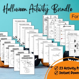 Halloween Activity Printable, Halloween Coloring, Halloween Party Games, Halloween Kids Printables, Halloween fun activity, Halloween games